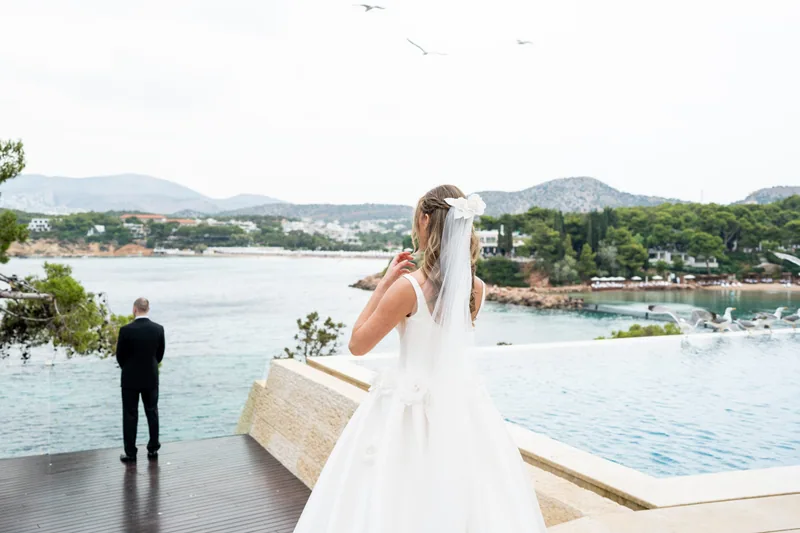 Luxury wedding at Four Seasons Athens on the Athens Riviera — event detail 1
